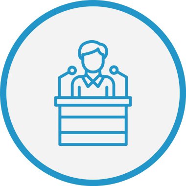 Basın Konferansı Mavi Çember