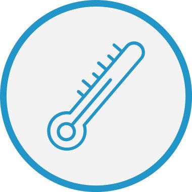 Sıcaklık Çizgisi Mavi Çember