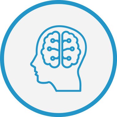 İnsan Beyni Mavi Çember