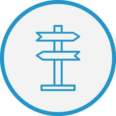 Yönlendirme işareti Mavi Çember