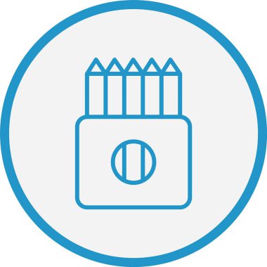 Kalem Rengi Mavi Çember