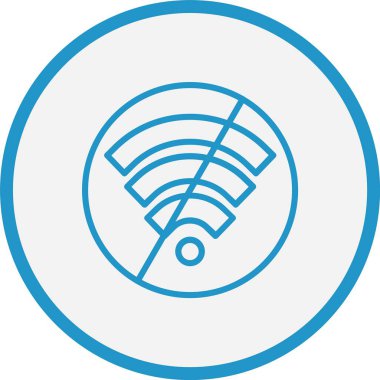 İnternet Çizgisi Mavi Çember Yok