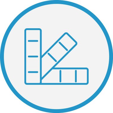 Renk Örnek Çizgisi Mavi Çember