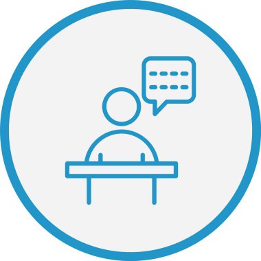 Danışman Hat Mavi Çember