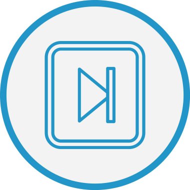 Sonraki Satır Mavi Çember