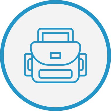 Kamera Çanta Hattı Mavi Çember