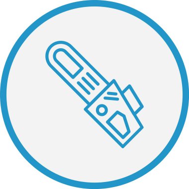 Testere Hattı Mavi Çember