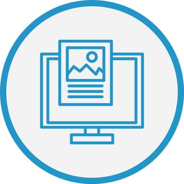 Öndeki Hat Mavi Çember