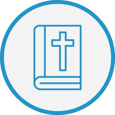 İncil Çizgisi Mavi Çember