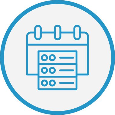 Veritabanı Satırı Mavi Çember