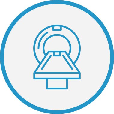 MRI Çizgisi Mavi Çember