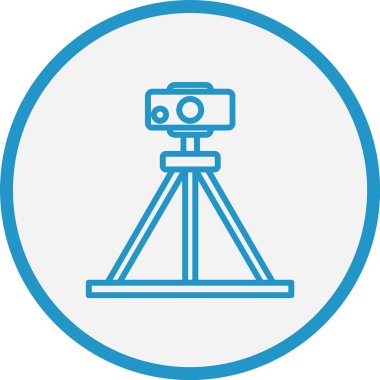 Üçayak Çizgisi Mavi Çember