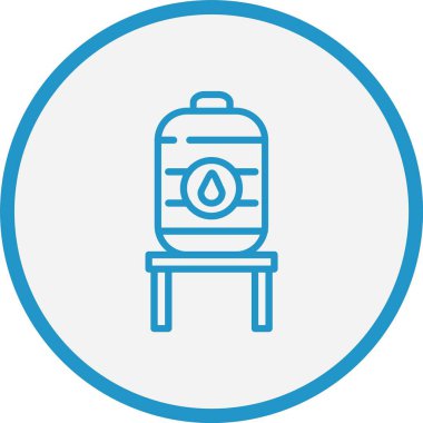 Petrol Tankı Hattı Mavi Çember