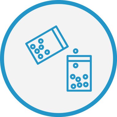 Paylaşımcı Satır Mavi Çember