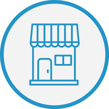 Dükkan Hattı Mavi Çember