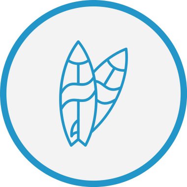 Sörf tahtası Mavi Çember