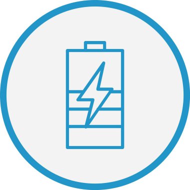 Hücre Çizgisi Mavi Çember