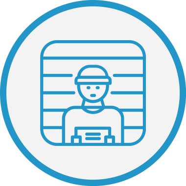 Ceza Satırı Mavi Çember