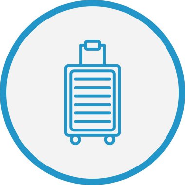 Çanta Çizgisi Mavi Çember