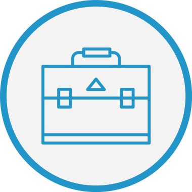 Çanta Çizgisi Mavi Çember