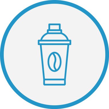 Titreşim Çizgisi Mavi Çember