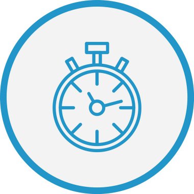 Stopwatch Hat Mavi Çember