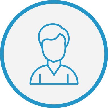 Kullanıcı Satırı Mavi Çember