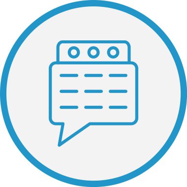 Sohbet Hattı Mavi Çember