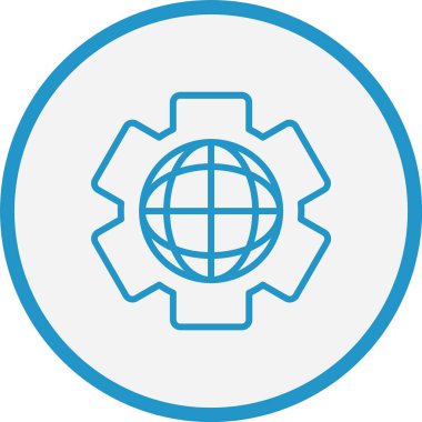 Küre Çizgisi Mavi Çember