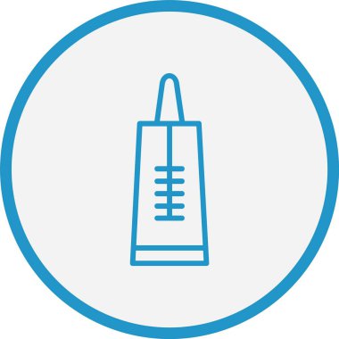 Kirpik Çizgisi Mavi Çember