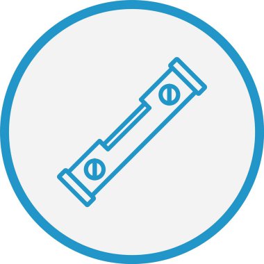 Seviye Çizgisi Mavi Çember