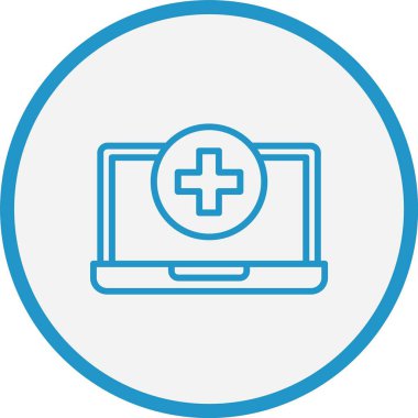 Çevrimiçi Tıbbi Sigorta Hattı Mavi Çember