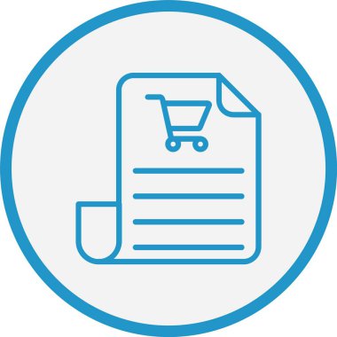 Market menüsü Mavi Çember