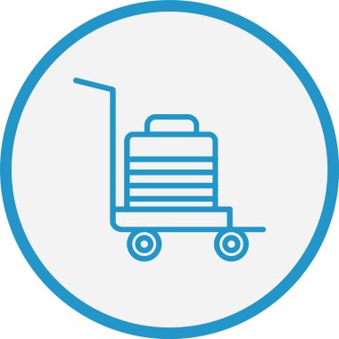 Bagaj Çizgisi Mavi Çember