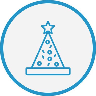 Parti Şapkası Mavi Çember