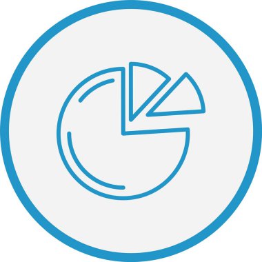 Pasta Çizelgesi Mavi Çember