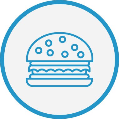 Burger Hattı Mavi Çember