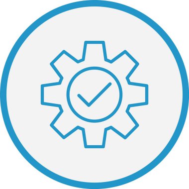 Kontrol Listesi Mavi Çember