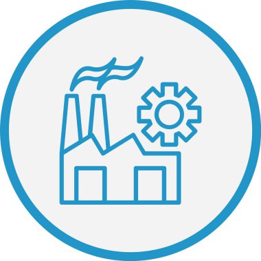 Endüstri Hattı Mavi Çember