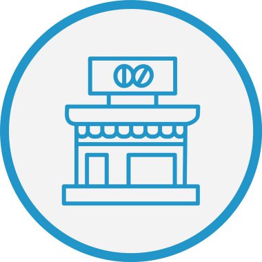 Cafe Hattı Mavi Çember