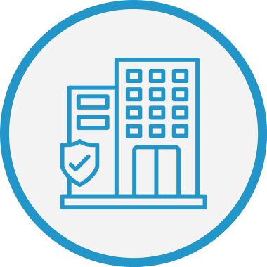 Şirket Sigorta Şirketi Mavi Çember