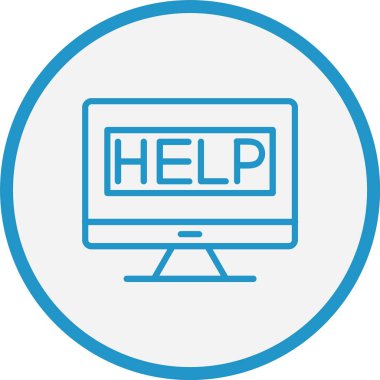 Yardım Hattı Mavi Çember