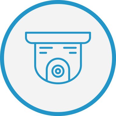 Güvenlik kamerası Mavi Çember