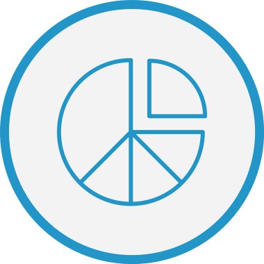 Pasta Çizelgesi Mavi Çember