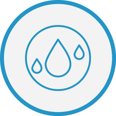 Damlalar Mavi Çember