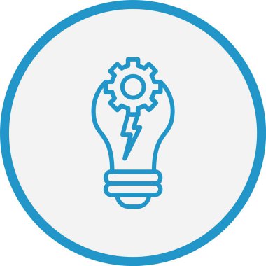 İlham Çizgisi Mavi Çember