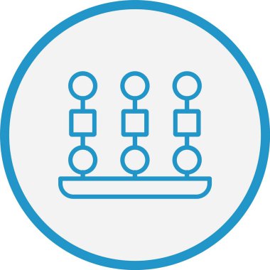 İştah açıcı Mavi Çember