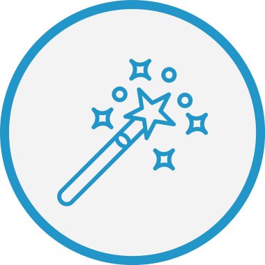 Sihirli değnek Mavi Çember