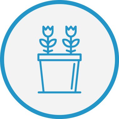 Saksı Hattı Mavi Çember