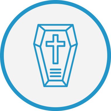 Tabut Çizgisi Mavi Çember